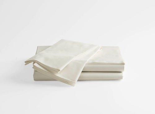 100% Supima Cotton, 400 Thread Count Percale Solid Sheet Set