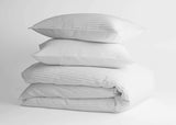 100% Organic Cotton Woven Pleated Duvet set