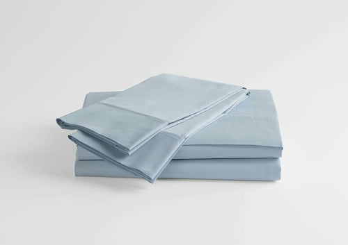 100% Supima Cotton, 500 Thread Count Sateen Solid Sheet Set