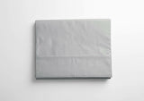 100% Supima Cotton, 500 Thread Count Sateen Solid Flat Sheet
