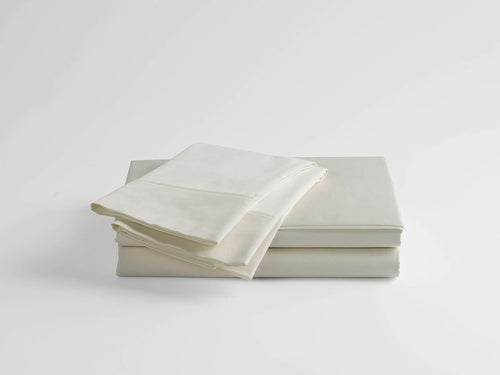100% Supima Cotton, 500 Thread Count Sateen Solid Sheet Set