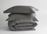 100% Supima Cotton, 500 Thread Count Sateen Solid Duvet Cover