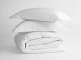 100% Supima Cotton, 500 Thread Count Sateen Solid Duvet Cover