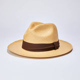 Classic Beige Panama Straw Hat