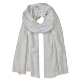 Pearl Herringbone Cashmere Scarf