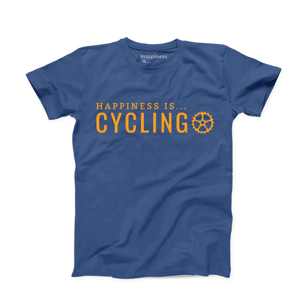 Men's Cycling T-Shirt, Blue