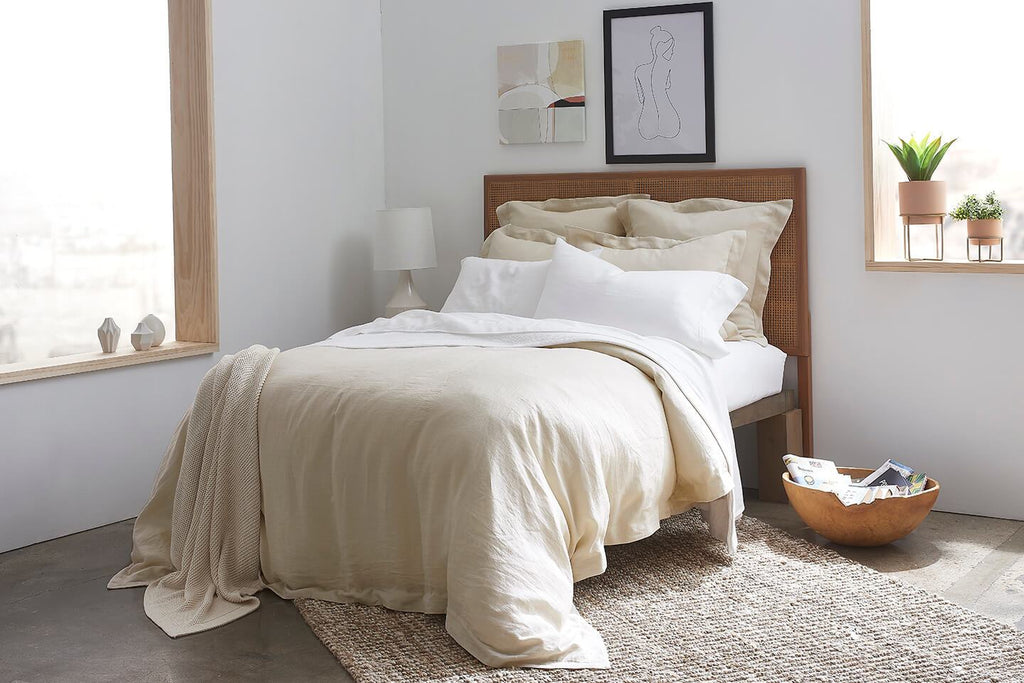 100% Fine European Linen Duvet Cover