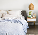 100% Supima Cotton Jacquard Medallion Duvet Set