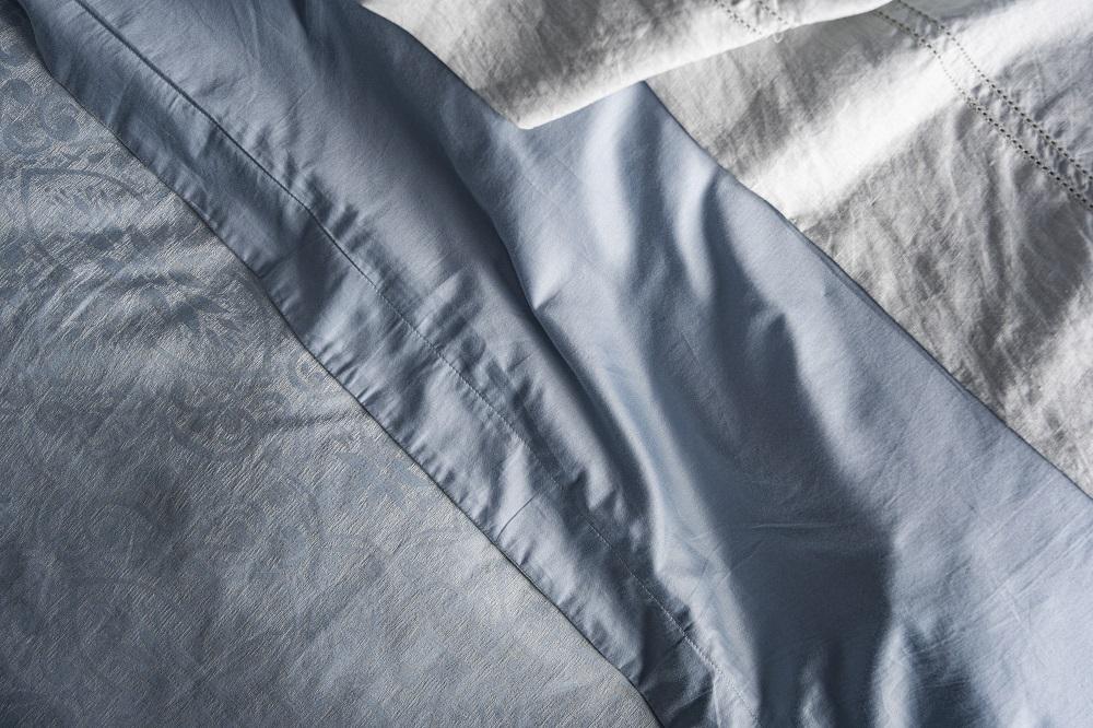 100% Supima Cotton Jacquard Medallion Duvet Set