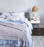 100% Supima Cotton Jacquard Medallion Duvet Set