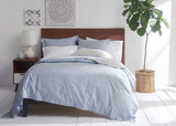 100% Supima Cotton Jacquard Medallion Duvet Set