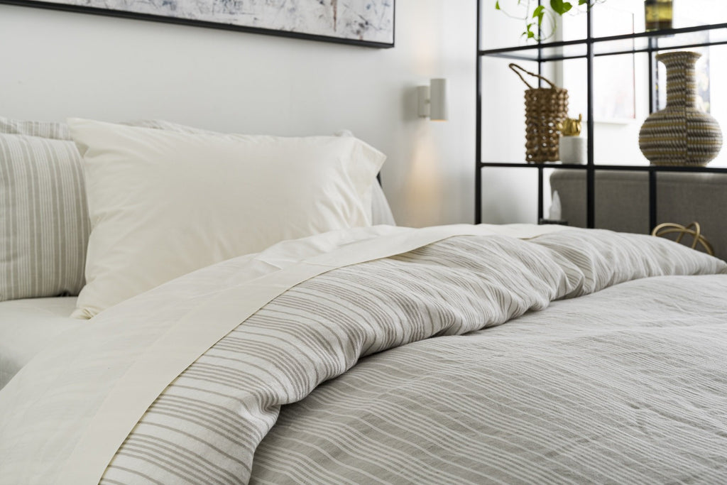 100% Supima Cotton, 400 Thread Count Percale Solid Sheet Set
