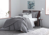 100% Supima Cotton, 500 Thread Count Sateen Solid Duvet Cover