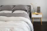100% Supima Cotton, 500 Thread Count Sateen Solid Sheet Set