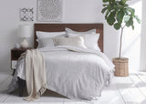 100% Supima Cotton Jacquard Medallion Duvet Set