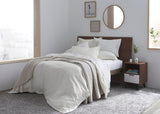 100% Fine European Linen Throw Blanket