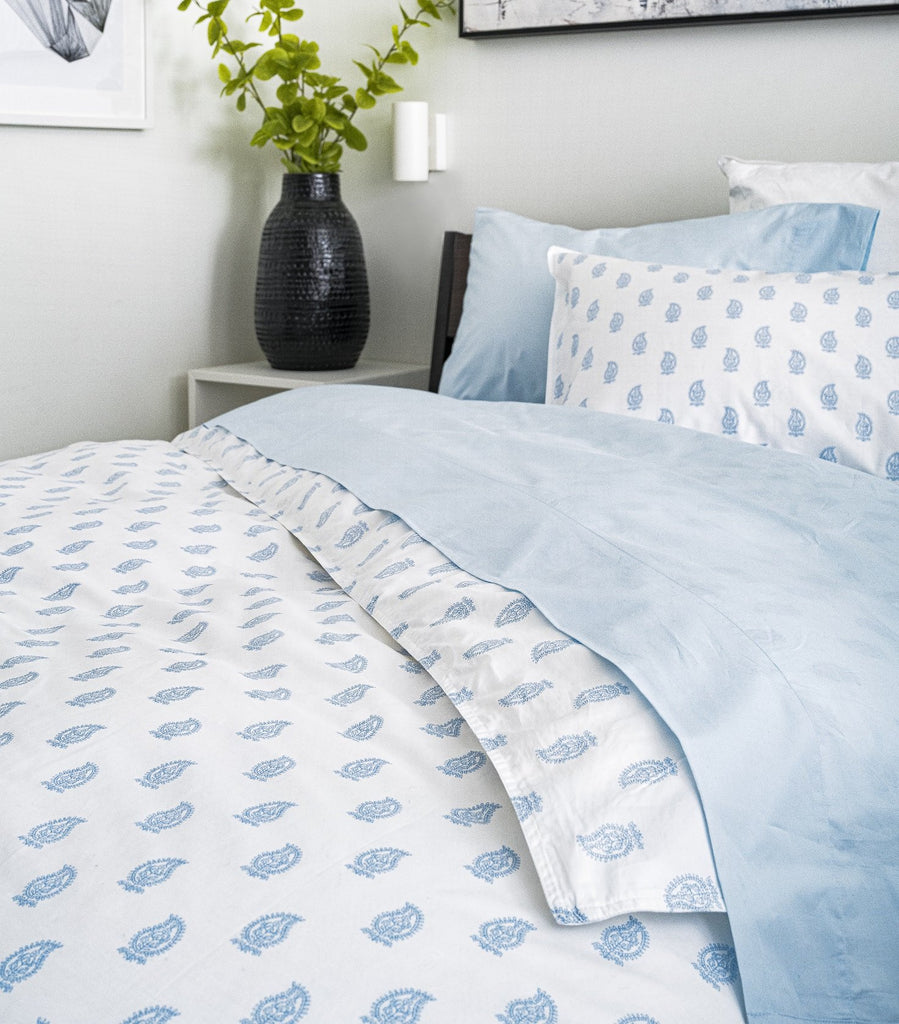 100% Supima Cotton, 500 Thread Count Sateen Solid Sheet Set