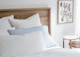 100% Organic Cotton Woven Pleated Duvet set