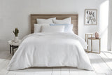 100% Organic Cotton Woven Pleated Duvet set