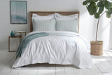100% Supima Cotton, 500 Thread Count Sateen Solid Duvet Cover