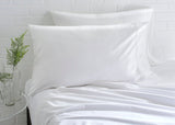 100% Supima Cotton, 500 Thread Count Sateen Solid Sheet Set