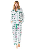 Women's Xmas Tree  Shirt + PJ Pant Set