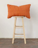 chindi lumbar pillow in pottery