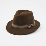 Denver Brown With Italian Headband Felt Hat