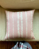 vines pillow in blush
