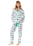 Women's Xmas Tree  Shirt + PJ Pant Set